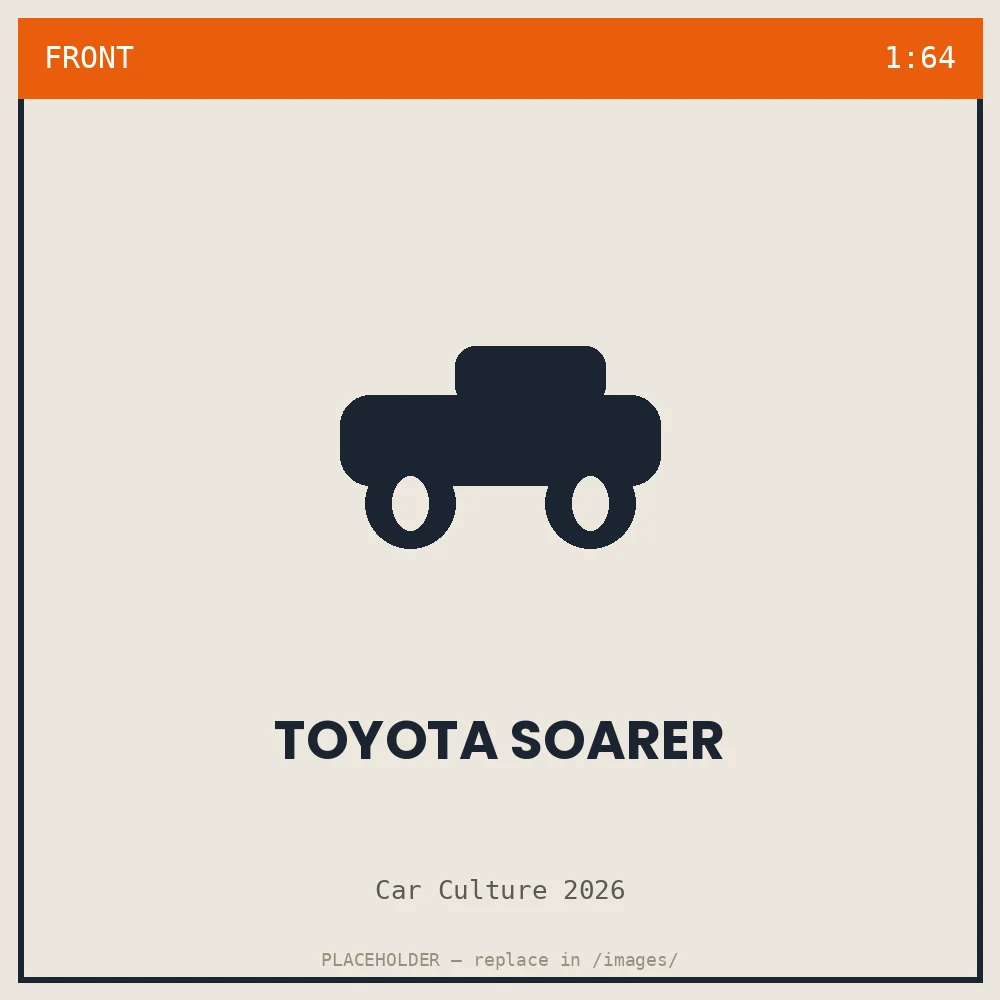 Toyota Soarer - front view
