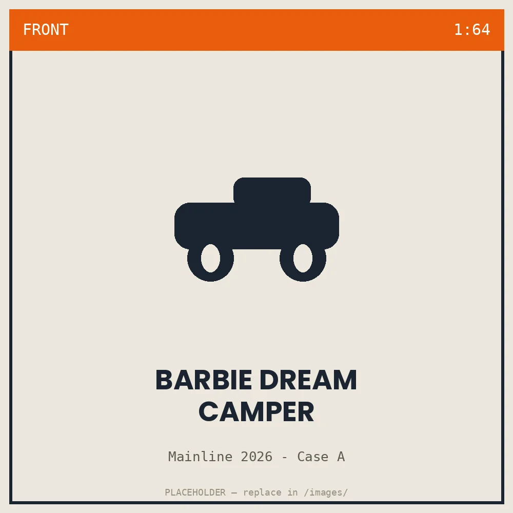 Barbie Dream Camper - front view