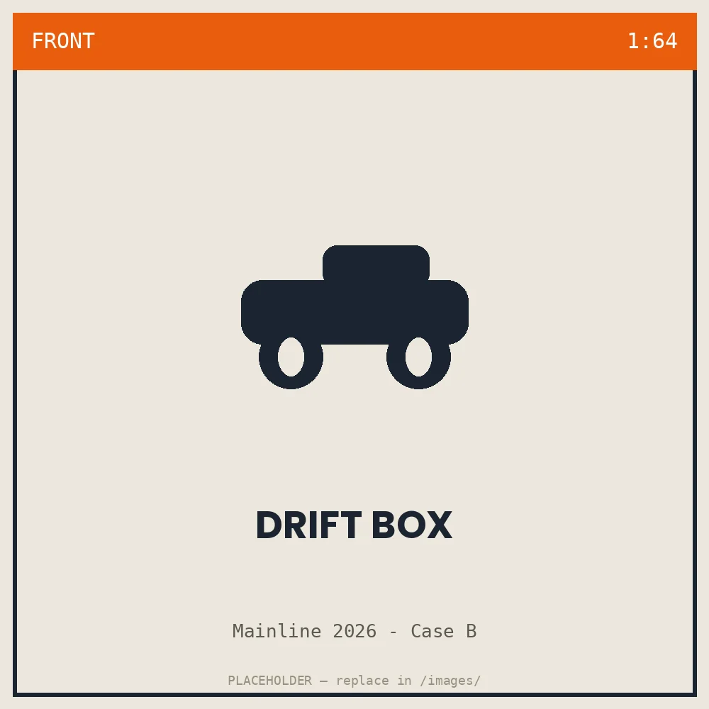 Drift Box - front view