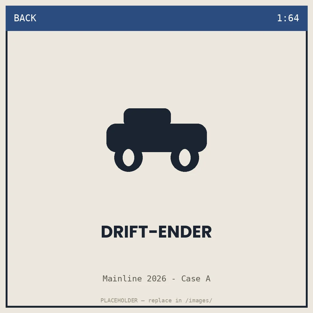 Drift-Ender - back view