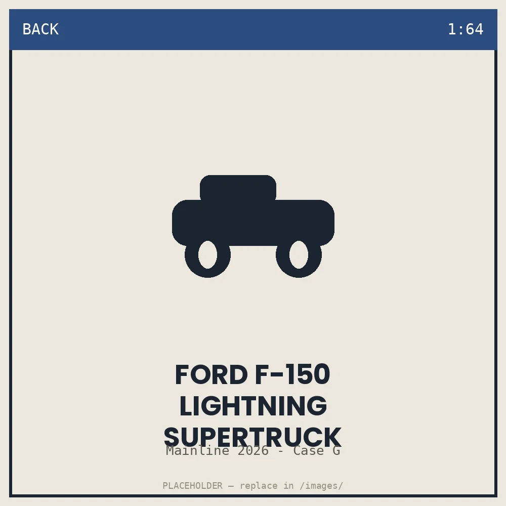 Ford F-150 Lightning SuperTruck - back view