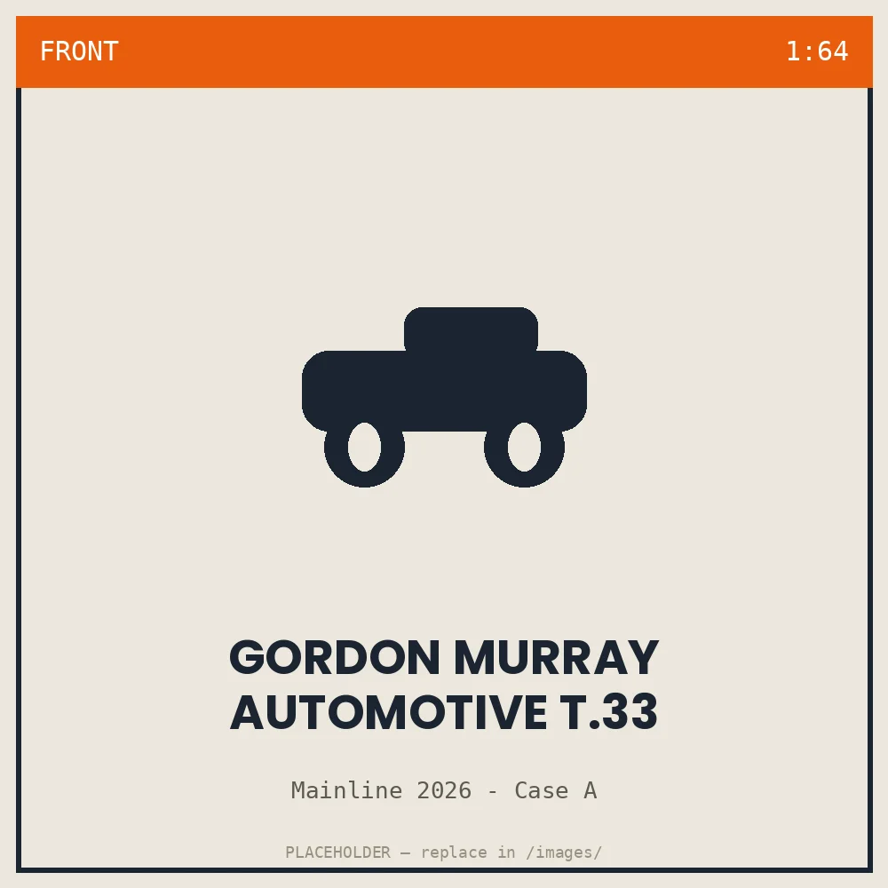 Gordon Murray Automotive T.33 - front view