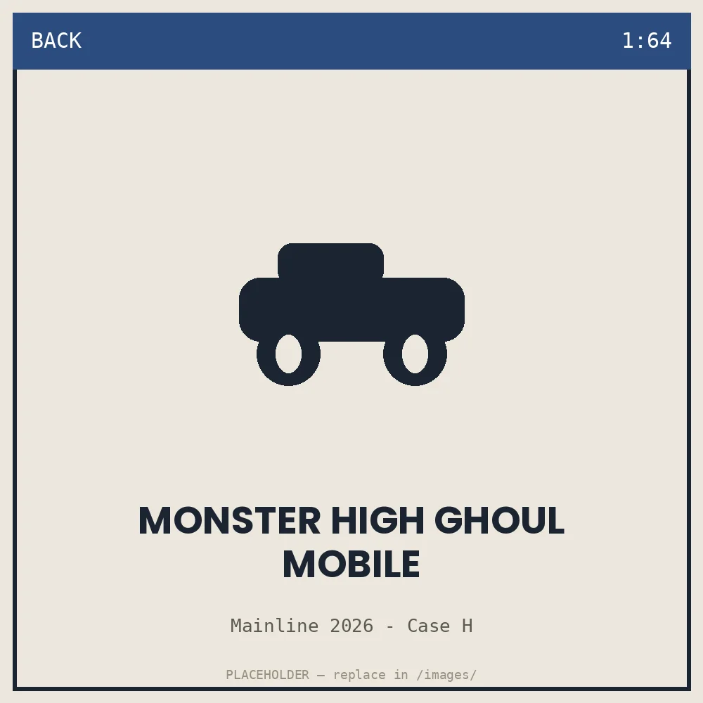 Monster High Ghoul Mobile - back view
