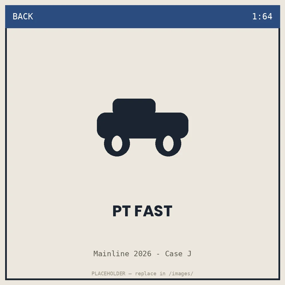 PT Fast - back view