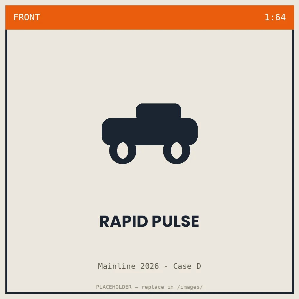 Rapid Pulse - front view