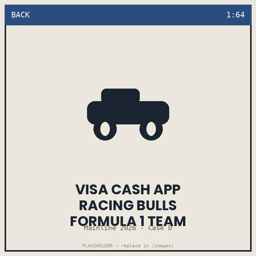 Visa Cash App Racing Bulls Formula 1 Team - back view