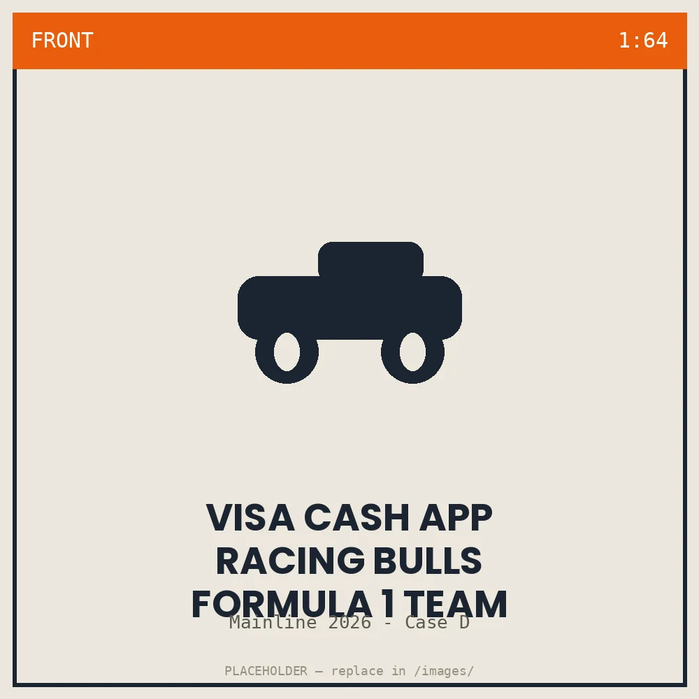 Visa Cash App Racing Bulls Formula 1 Team - front view