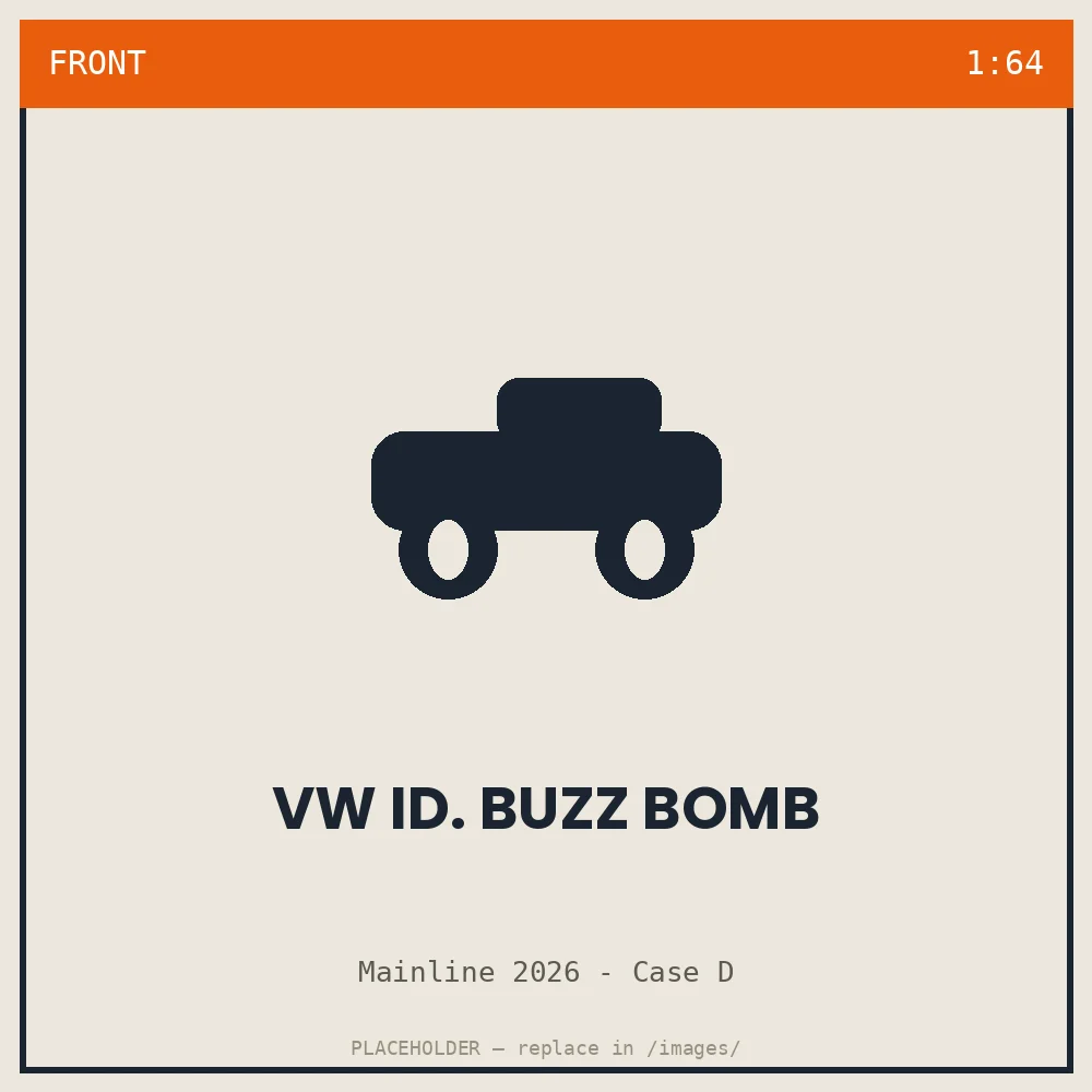 VW ID. Buzz Bomb - front view