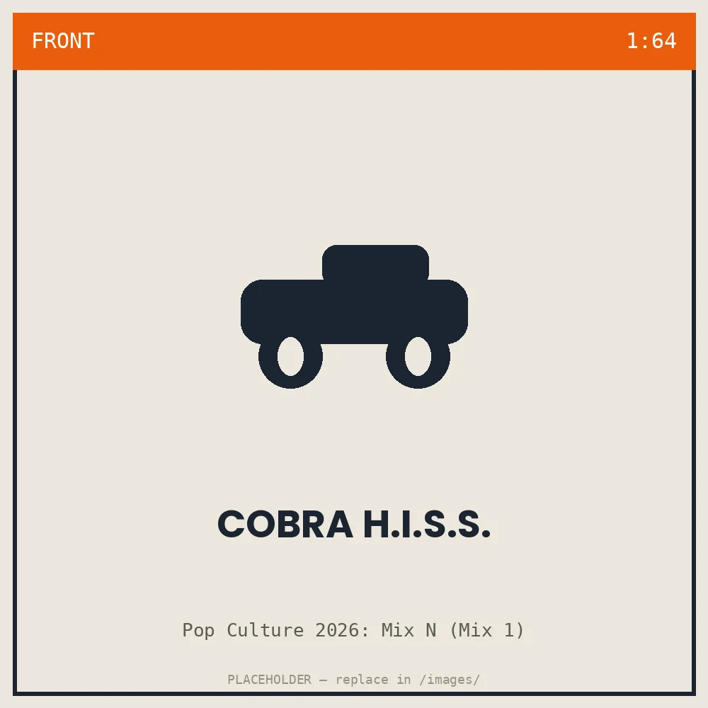 Cobra H.I.S.S. - front view