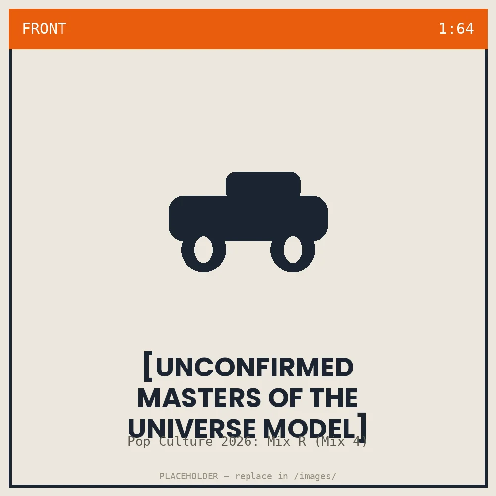 [Unconfirmed Masters of the Universe model] - front view