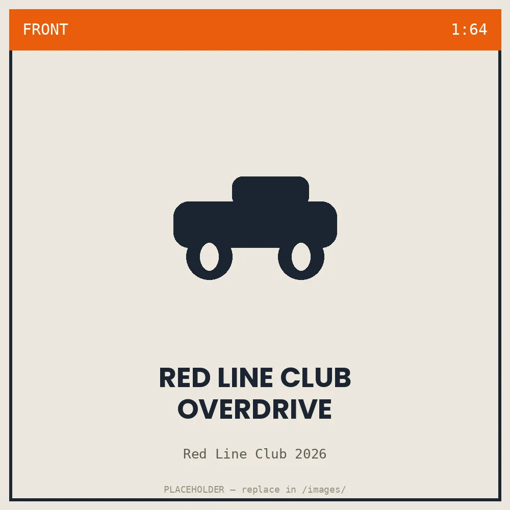 Red Line Club Overdrive - front view